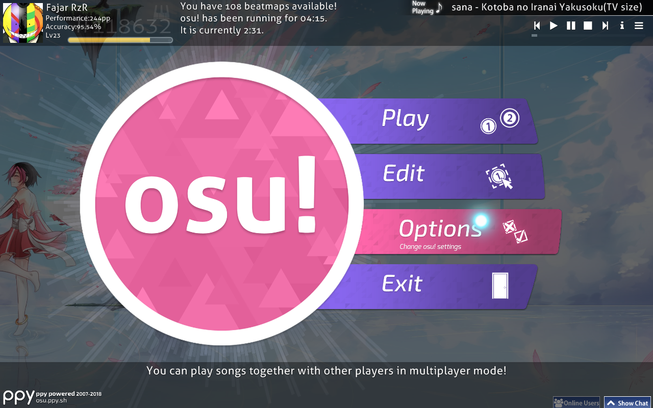 Osu players