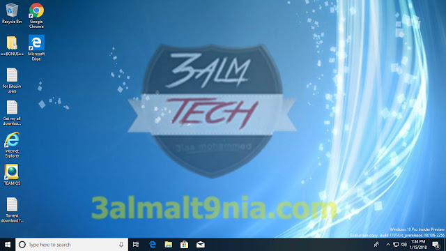 ويندوز 10 برو ريدستون RS4 سوبر اوفيس اخر تحديث نواه 64 بت