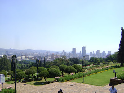 Panorama miasta Pretorii widziana z Union Buildings