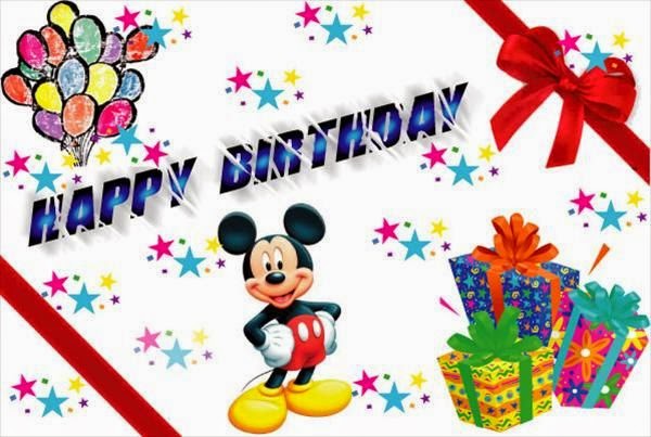 Printable Disney Birthday Cards | Birthday Picture