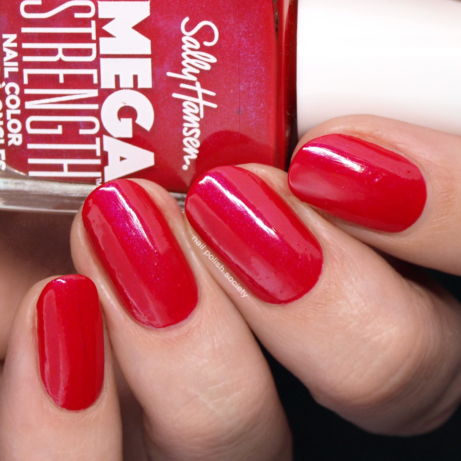 Nail Polish Society Sally Hansen Mega Strength Nail Color