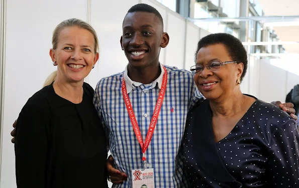 Princess Mabel of Orange-Nassau attended the 21st International Aids Conference in Durban