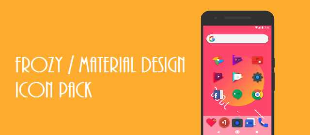 Frozy Material Design Icon pack android apk indir Frozy Material Design Icon pack android apk indir