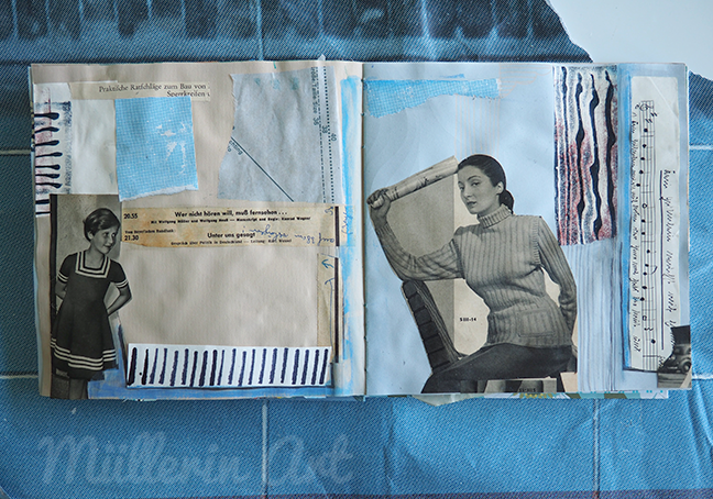 Collage Sketchbook ©Müllerin Art Collage Sketchbook ©Müllerin Art