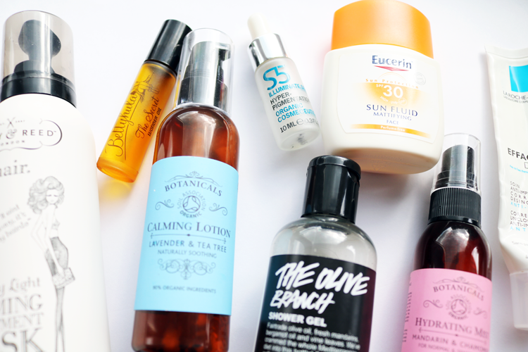 August Empties: Products I've Used Up