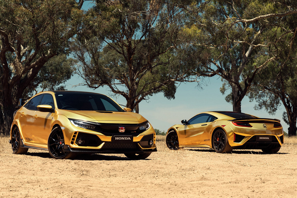 Honda Creates Gold Civic Type R Nsx Philippine Car News Car