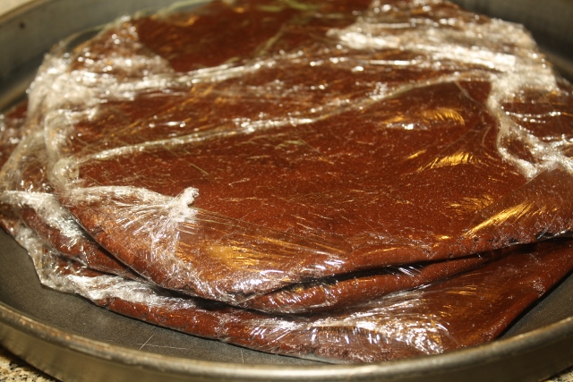 Galletitas de chocolate y menta / Chocolate mint cookies