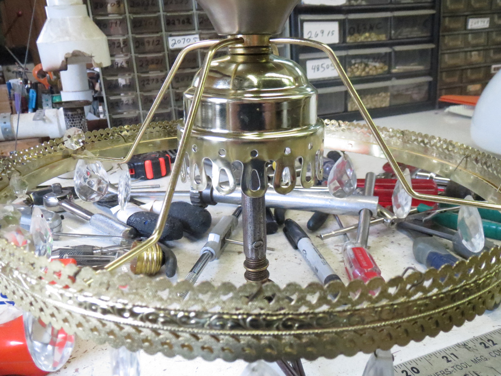 Lamp Parts and Repair Lamp Doctor Broken Glass Bottom On GoneWith