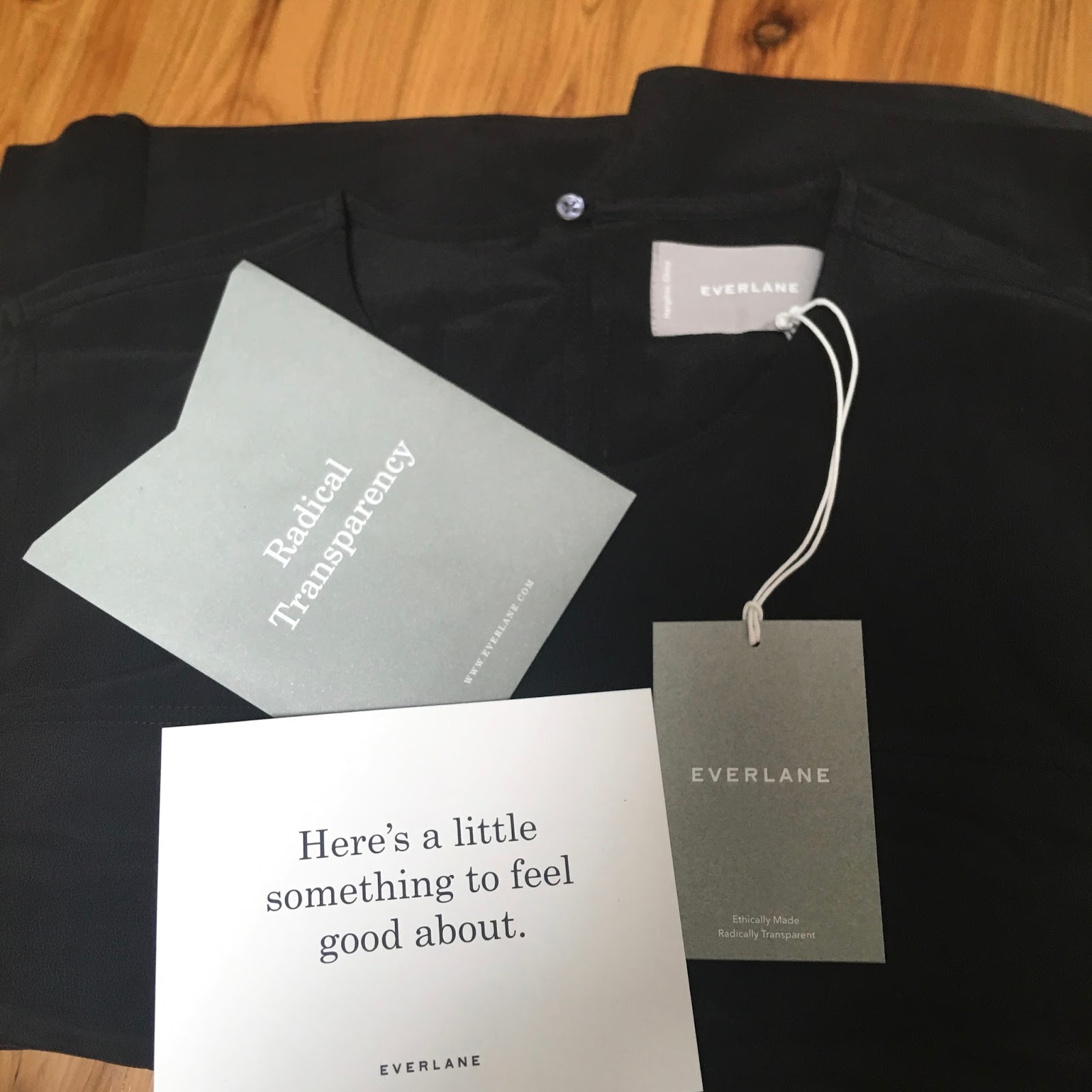 Everlane First Impressions Of My First Order. Sydney Shop Girl