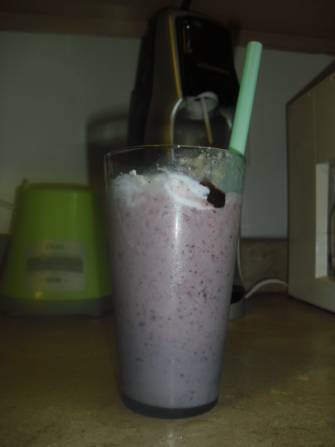 Lifeofcait Chocolate Strawberry Chobani Smoothie