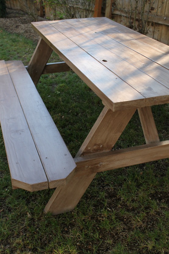 The Wicker House- Lowe's Outdoor Table