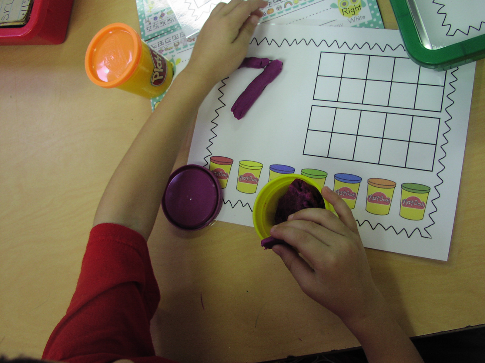 Keen On Kindergarten: First Week Math Centers