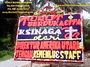 papan bunga di medan 2
