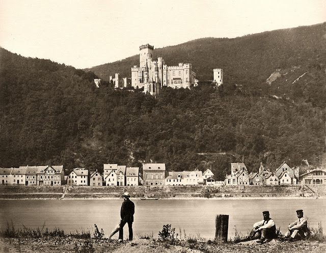 This is What Stolzenfels Castle, Germany Looked Like  in 1888 