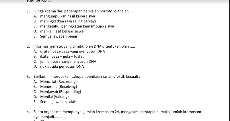 Hot Contoh Soal Assessment Test Manager