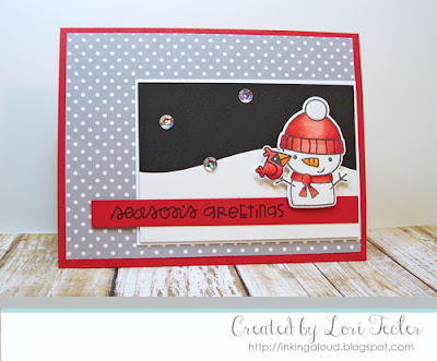 Season's Greetings card-designed by Lori Tecler/Inking Aloud-stamps and dies from Paper Smooches