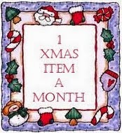 1 Xmas Item a Month