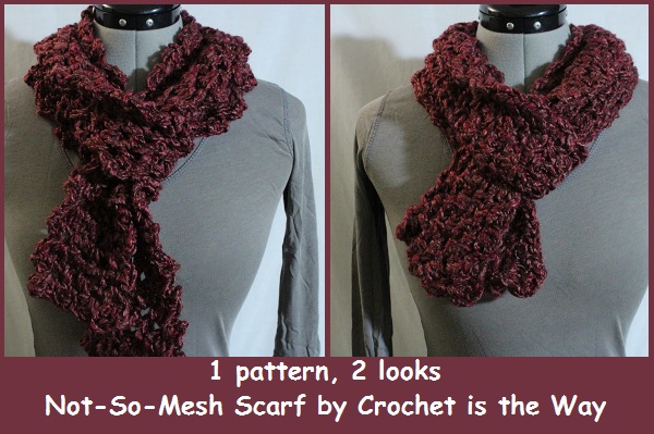 Crochet Is The Way Not So Mesh Scarf