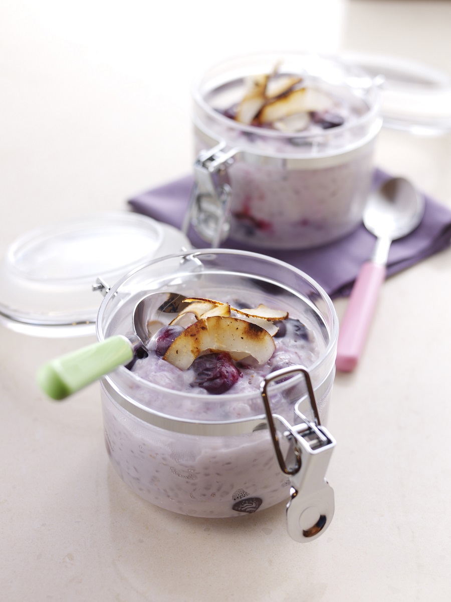 BerryWorld Blueberry and Coconut Rice Pudding BerryWorld Blueberry and Coconut Rice Pudding