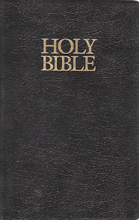 The Bible book cover