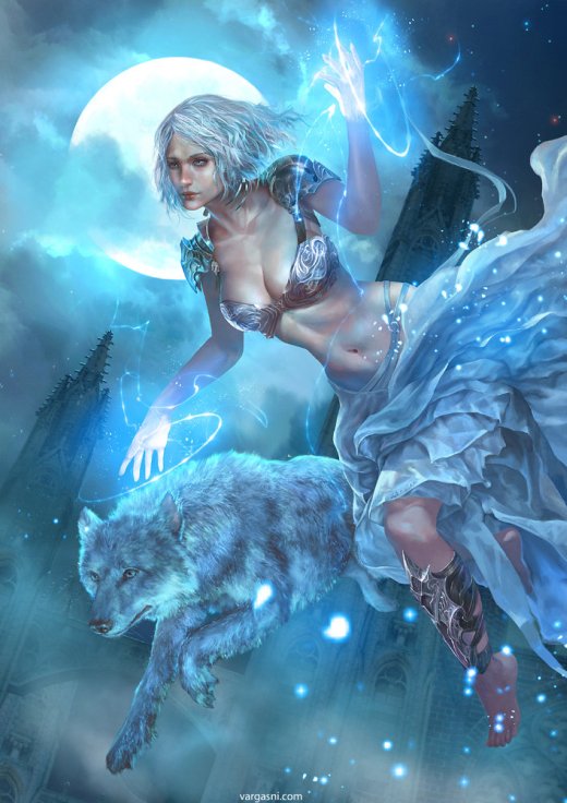 As incríveis ilustrações de fantasia para games de Randy Vargas Randy Vargas vargasni deviantart artstation arte ilustrações fantasia games magia magic the gathering