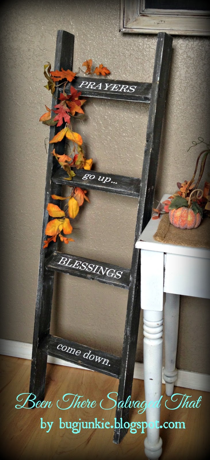 Old Wooden Ladder Decorating Ideas Old Wooden Ladder Decorating Ideas