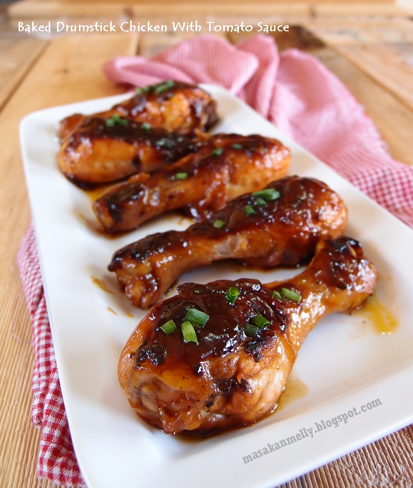 Baked Drumstick Chicken With Tomato Sauce 1000 Aneka Resep Masak