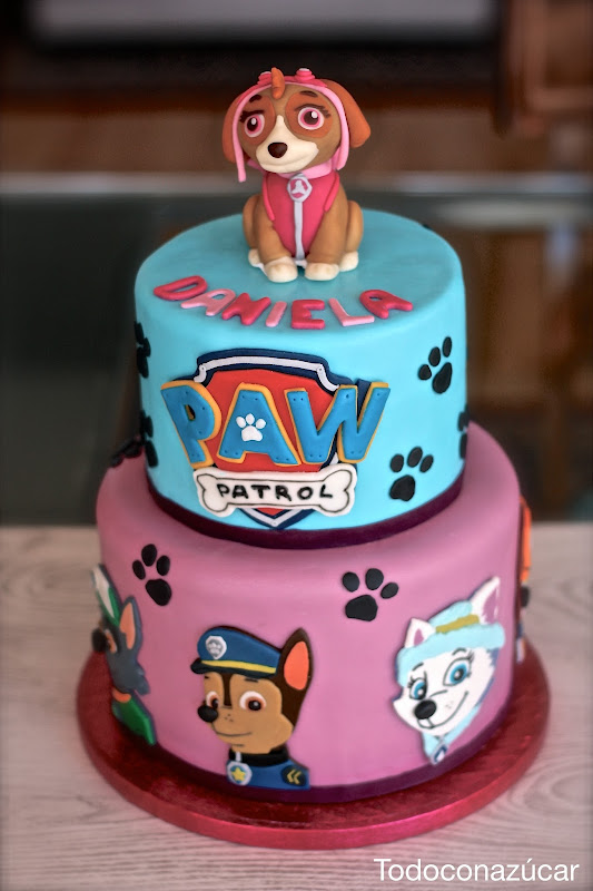 Tarta Patrulla Canina
