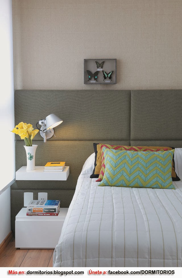 DECORACIÓN DE DORMITORIOS CON COJINES