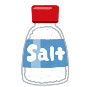 塩・食卓塩のイラスト