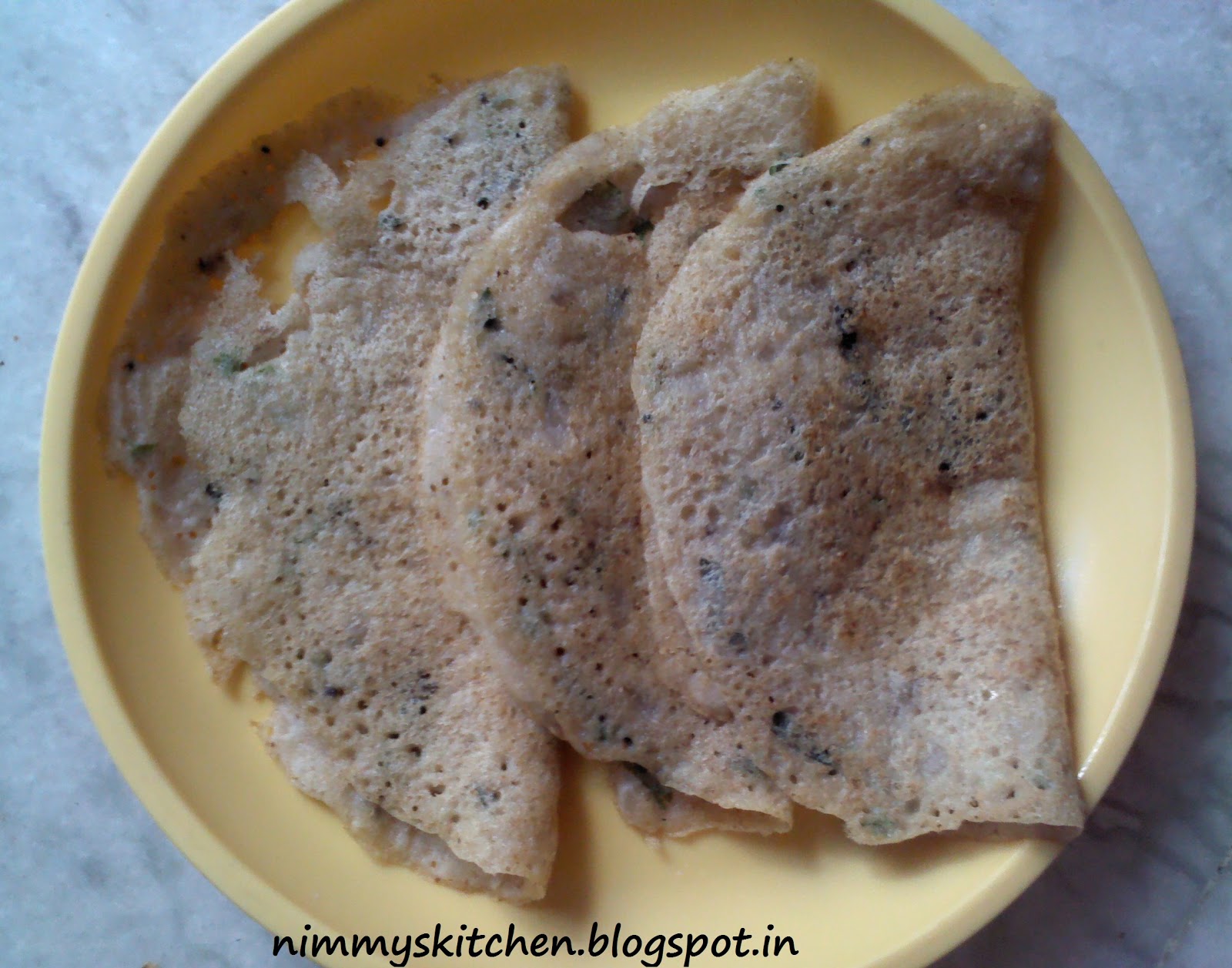 Nimmy's Kitchen Oats Dosa