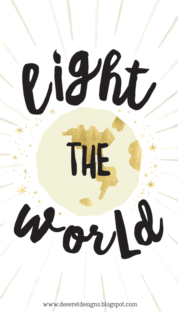 Deseret Designs Light the World