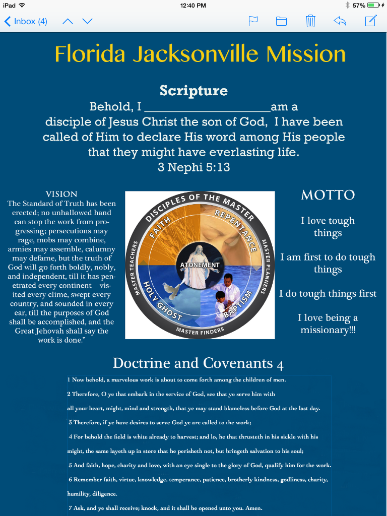 Sister Alyson Murray, Called to the Florida, Jacksonville Mission