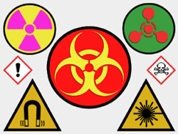 hazard sign graphics