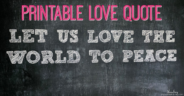 Printable Love Quote