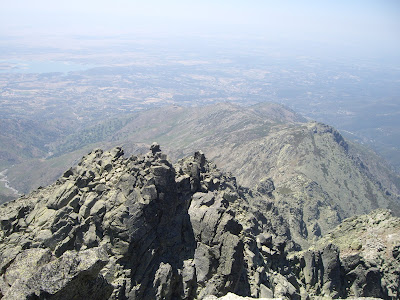 vue périphérique au sommet de l'Almanzor