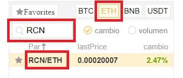 cómo invertir y comprar criptomoneda Ripio Credit Network (RCN) Ripio Credit Network (RCN) dónde comprar binance y coinbase token coin