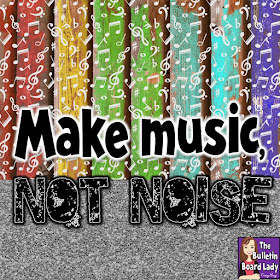 Make music, not noise.  -Tracy King