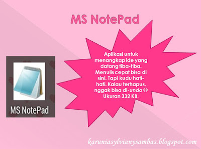 MS NotePad