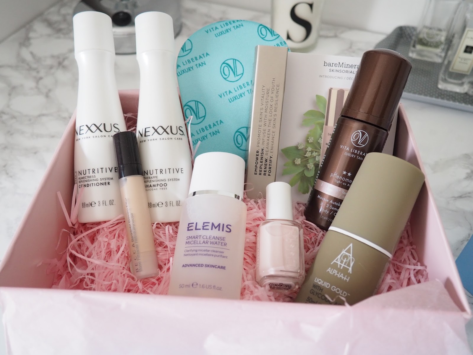TILI beauty box first edition from QVC Life with Stephanie C