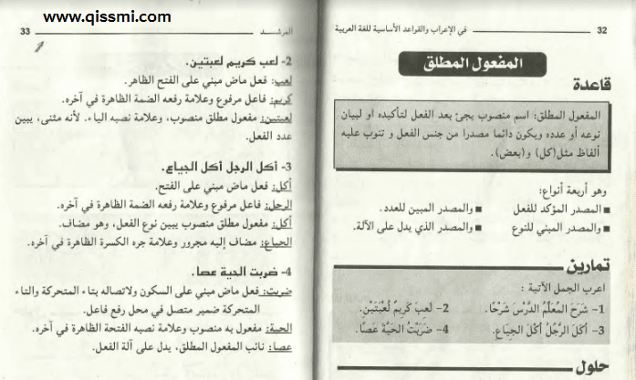 تمارين تطبيقية و حلول في الإعراب و القواعد الأساسية للغة العربية