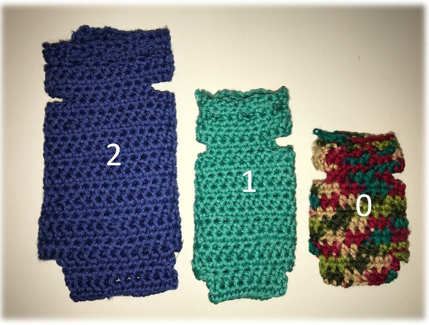 Adventures in (stupid) Pinterest: Orphaned Kitten Sweaters-Sizes 1 and 2