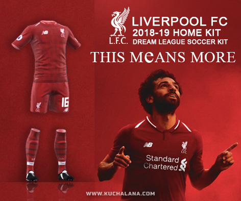 Liverpool FC 2018/19 Kit - Dream League Soccer Kits