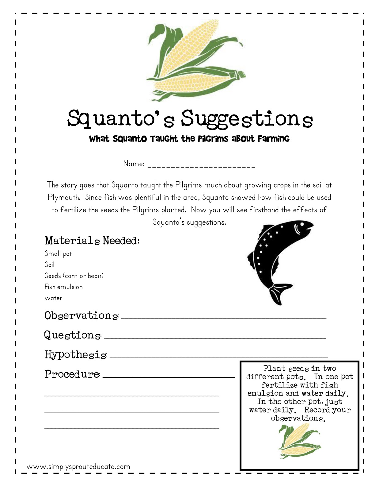 Lil Sprouts Book Club Squanto s Suggestion Simply Sprout Lil Sprouts Book Club Squanto s Suggestion Simply Sprout