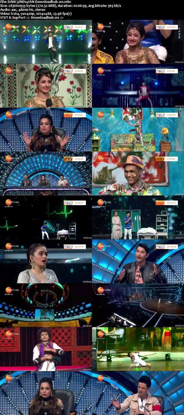 Dance India Dance 6 14 January 2018 Episode 21 HDTV 480p