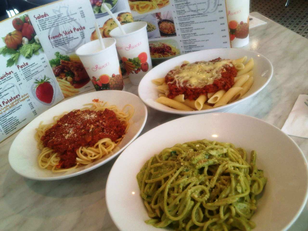 IZAN SweetOmoide JOM MAKAN PASTA BEST di MUMBO JUMBO , Street Mall