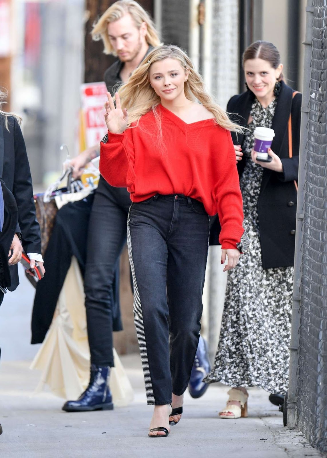 Chloe Grace Moretz Outside ‘Jimmy Kimmel Live’ in Hollywood - 02/26