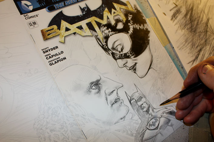 Sketch Covers  Black Cape Comics