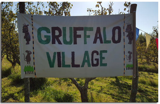 HFT is a national charity supporting people with learning disabilities and their families and one of the ways in which they raise money is through fund raising and hence the Gruffalo Adventure was born.