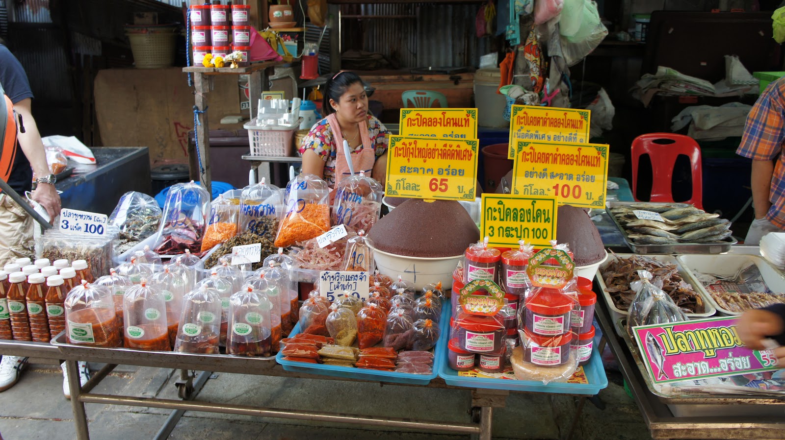 泰國 曼谷 旅遊 往郊區 美功鐵道市場 安帕瓦水上市場